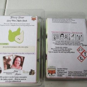 Fizzy Pear Scented Soy Wax Melts Pack