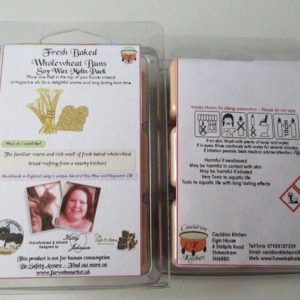 Fresh Baked Wholewheat Buns Scented Soy Wax Melts Pack