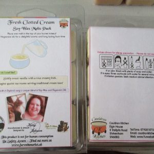 Fresh Clotted Cream Scented Soy Wax Melts Pack