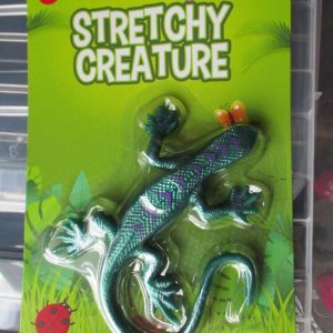 Green Lizard Stretchy Creature Toy - Hoot