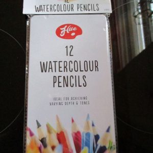 Hue 12pc Watercolour Pencils In Tin