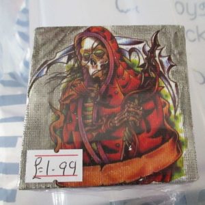 Reaper Of Death - Tiny 7cm Box Frame Canvas - JGPaws