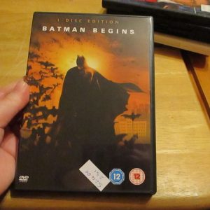 Batman Begins - DVD- LN Disc - VGC Case - Pal (S2400231)