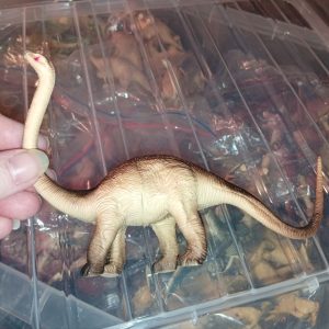 Large Brontosaurus Dinosaur Figure Toy - Sturdy Plastic