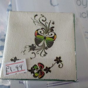 Butterflies - Tiny 7cm Box Frame Canvas - JGPaws
