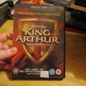 King Arthur - Director's Cut - Rental Copy - DVD- VLSS Disc - VGC Case - Pal (S2400337)