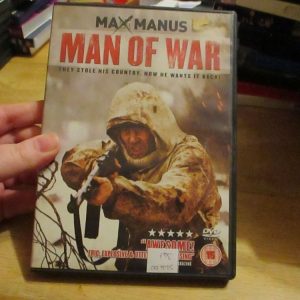 Max Manus - Man Of War- DVD- LN Disc - VGC Case - Pal (S2400341)