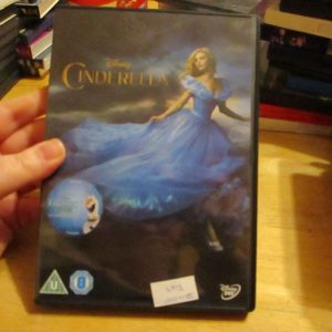 Disney's Cinderella Live Action - DVD- HSM/FP Disc - VGC Case - Pal (S2400349)