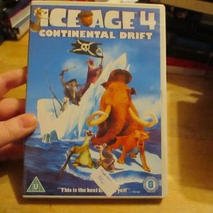 Ice Age 4 - Continental Drift - DVD - FP/FS Disc - VGC Case - Pal (S2400350)