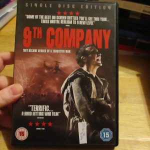 9th Company - Single Disc Edition - DVD - FS Disc - VGC Case - Pal (S2400354)