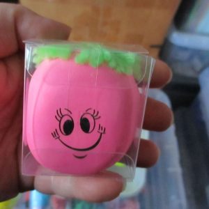 Pink Funny Face Stretch Ball - Hoot