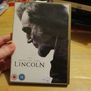 Lincoln - Daniel Day-Lewis - DVD - LN Disc - VGC Case - Pal (S2400361)