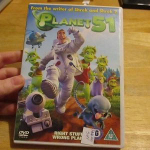 Planet 51 - DVD - HSM/Dusty Disc - VGC Case - Pal (S2400371)