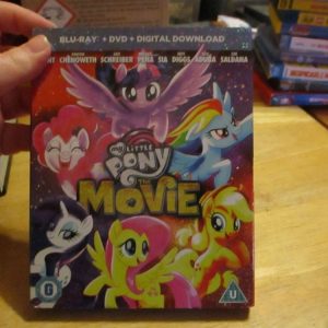 My Little Pony The Movie - Bluray & DVD - LN/FP Disc - VGC Case - Pal (S2400142)