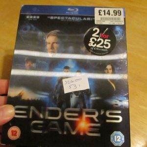 Ender's Game - Bluray - LN Disc - VGC Case - Pal (S2400531)