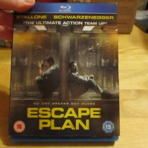 Escape Plan - Bluray - LN Disc - VGC Case - Pal (S2400176)