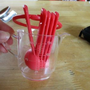 5pc Measure Spoons Set & Mini Measure Jug Ex Display Clearance