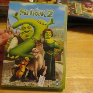 Shrek 2 - DVD - HSM Disc - VGC Case - Pal (S2400381)