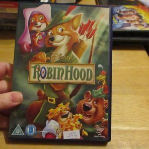 Disney's Robin Hood - DVD - HSM Disc - VGC Case - Pal (S2400382)