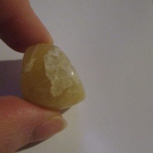 Polished Yellow Aventurine Quartz Healing Crystal Tumble Stone (y)#1