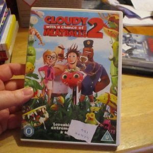 Cloudy With A Chance Of Meatballs 2 - DVD - FP Disc - VGC Case - Pal (S2400134)
