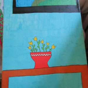 Basic Plant Pot - Box Frame Canvas - JGPaws