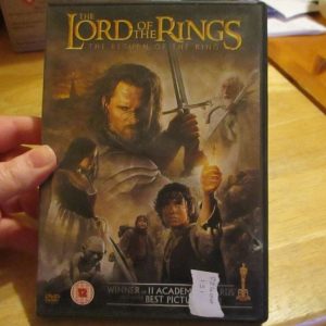 The Lord Of The Rings - Return Of The King - 2 Disc Edition - DVD - LN Disc - VGC Case - Pal (S2400131)