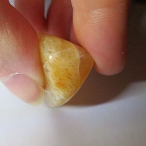Polished Yellow Aventurine Quartz Healing Crystal Tumble Stone (y)#5