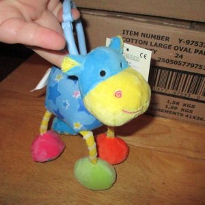 Cow Baby Rattle - Cute And Cuddly - Soft Toy by Bear