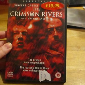 The Crimson Rivers - DVD - Dusty Disc - VGC Case - Pal (S2400149)