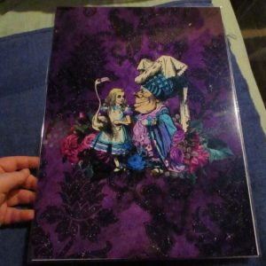 Alice & The Duchess - Alice in Wonderland - Professional Print - A3 Size. By Goblin Dreams
