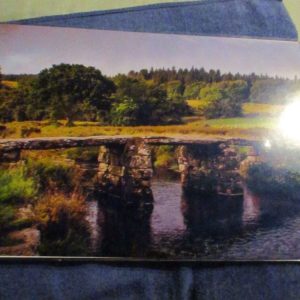 Clapper Bridge at Postbridge - Professional Print - A3 Size. By Goblin Dreams