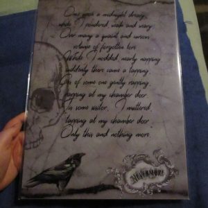 Nevermore - The Raven - Professional Print - A3 Size. By Goblin Dreams