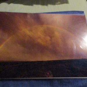 Rainbow over angry skies (Dartmoor) - Professional Print - A3 Size. By Goblin Dreams