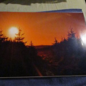 Sunrise over Cairn (Dartmoor) - Professional Print - A3 Size. By Goblin Dreams