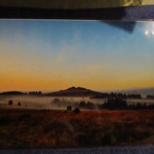 Fog On The Moor (Bellever in the mist) - Professional Print - A4 Size. By Goblin Dreams