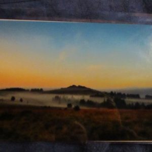 Fog On The Moor (Bellever in the mist) - Professional Print - A5 Size. By Goblin Dreams