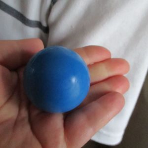45mm Heavy High-bounce Blue style Jet Ball Bouncy Toy - Sturdy Rubber