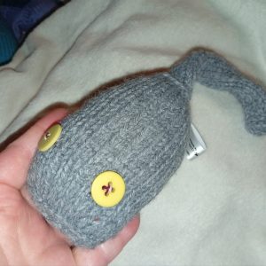 Val the Chunky Stone Grey Midi Meeser