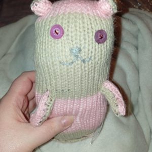 Parmita the Pink and Latte Midi Kitten Cat