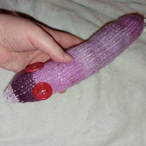 Arnie the Purple Shades Chunky Noodle Snake