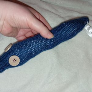 Dexter the Dark Navy Blue Chunky Noodle Snake