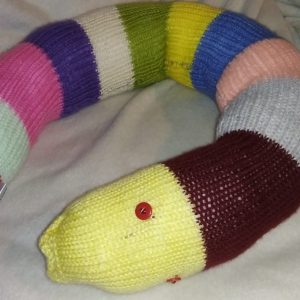 Nate the Yellow and Vibrant Earthy Tones Banded Giant Snake