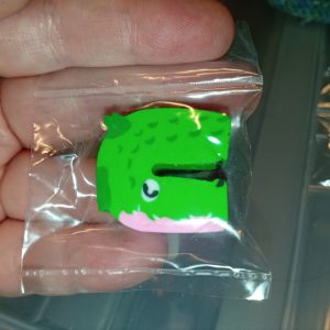 Alligator/Crocodile Design Novelty Eraser - Back To School / Office Supply
