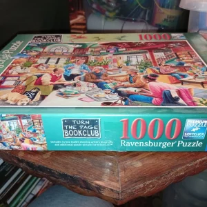 Ravensburger "Turn The Page" Bookclub 1000 Piece Jigsaw Puzzle Toys - Unchecked