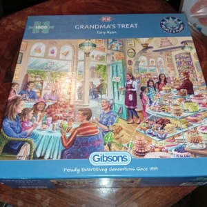 Gibsons Games Grandma's Treat 1000 Piece Jigsaw Puzzle - Unchecked