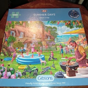 Gibsons Summer Days 1000 Piece Jigsaw Puzzle - Unchecked