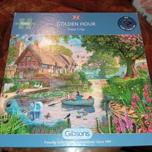 Gibsons Golden Hour 1000 Piece Jigsaw Puzzle - Unchecked
