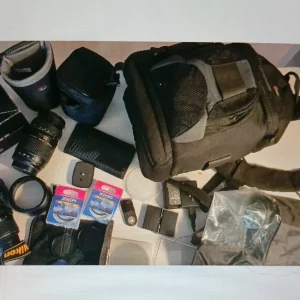 Nikon D5000 DSLR Camera And Bundle
