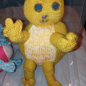 Frog - Mustard Yellow Dizzys Big Animals